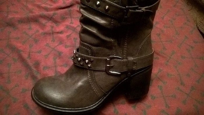 Сапоги демисезонные утепленные