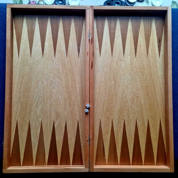 Класическа Дървена BG Табла