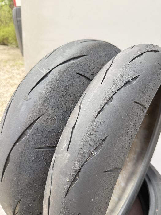 180/55/17 и 120/70/17 bridgestone Racing street r11