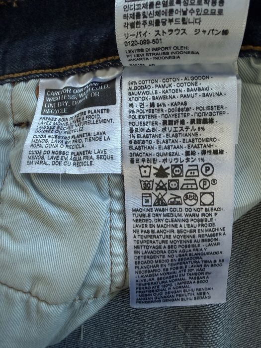 Blugi LEVIS 501 Albastru Barbati | Marime 40 x 32 (Talie 104 cm)