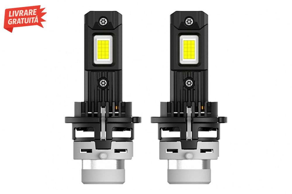 Set Becuri LED D4R Conversie Xenon-LED Seria D 6000K 4200LM High Power