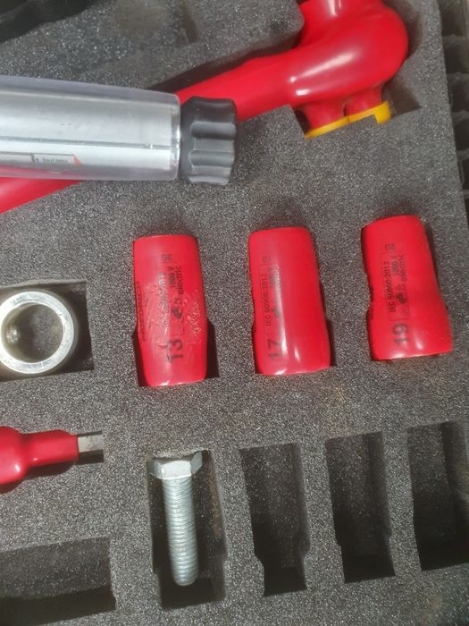 Trusa chei dinamometrice electricieni