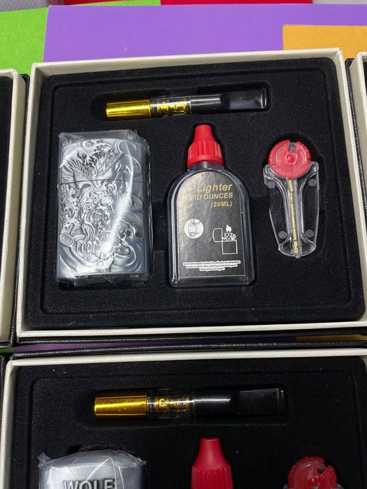 Зажигалка набор разные