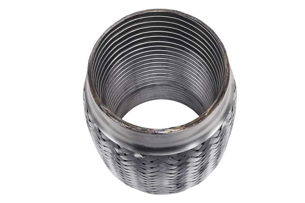 Мека връзка неръждавейка за ауспух генерация 57, 60,63, 76 мм и други