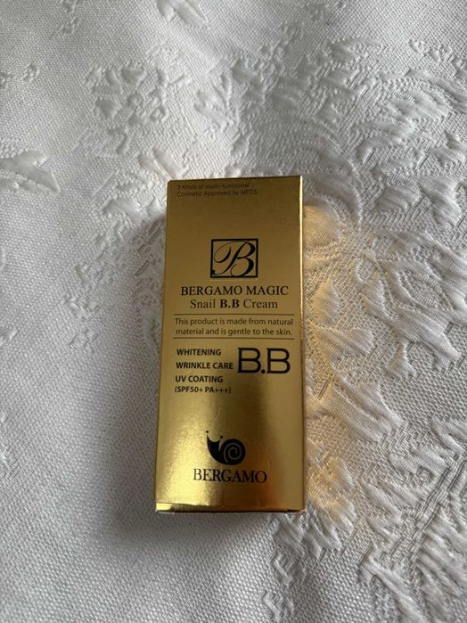 Новый BB крем с муцином улитки SPF 50