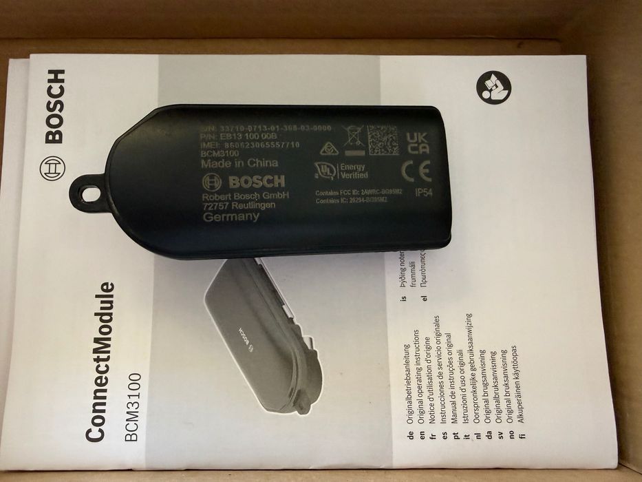 Bosch eBike Alarm & ConnectModule BCM3100