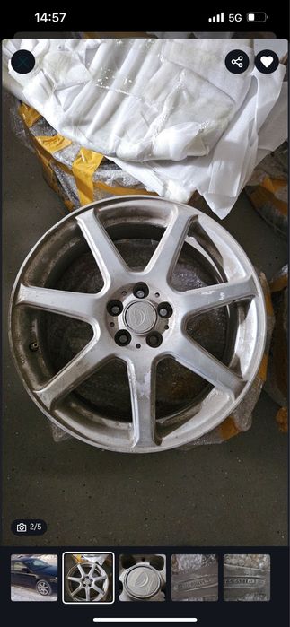 Диски 5x100 R17 ровные