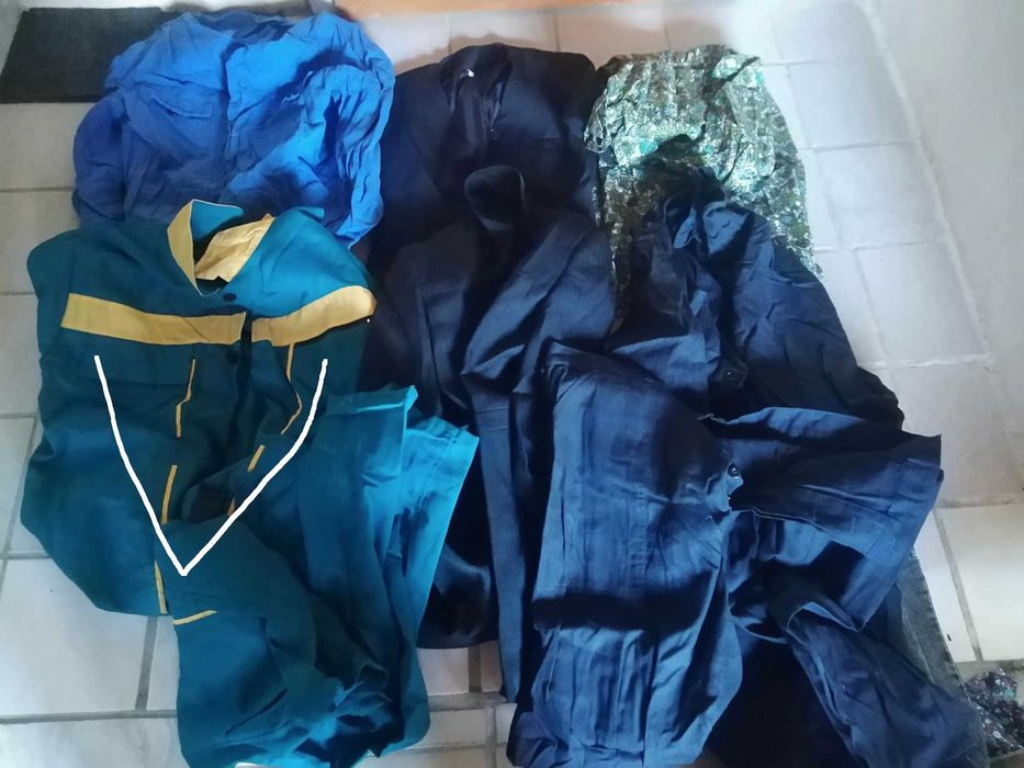 Кожена шуба и работни дрехи