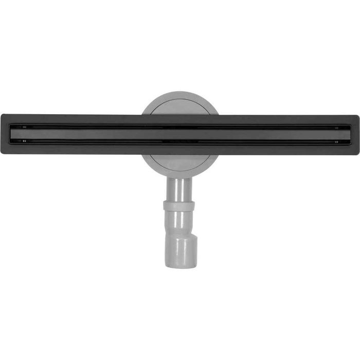 Линеен сифон FALA SLIM, черен