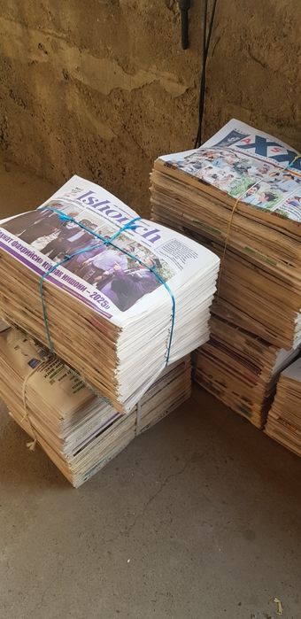 Gazeta oq qog'oz olamiz