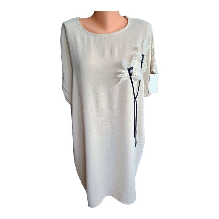 Rochie dama eleganta, doua floricele