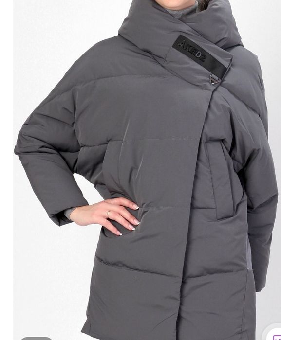 Куртка оверсайз теплая