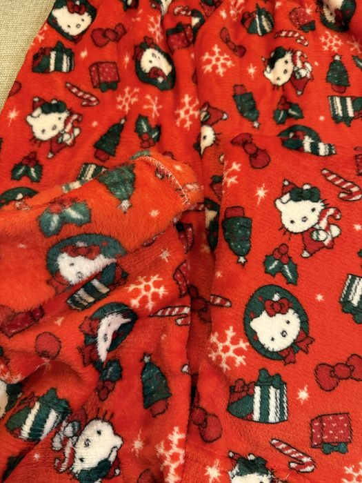 Pantaloni Plush Christmas Hello Kitty S