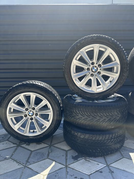 Jante aliaj BMW R17 + cauciucuri iarna 225 / 50 / r17 style 236 - 6780720