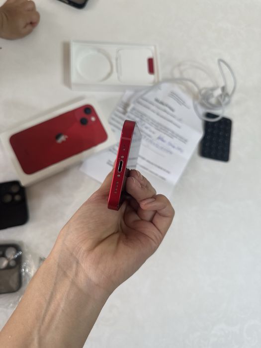 Айфон 13 мини красный 128 гб iphone