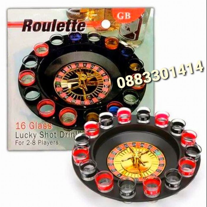 Рулетка с шотове Игра с чаши