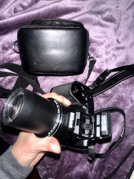 Фотоапарат Nikon Coolpix L840 – 38x оптичен зуум неупотребяван с карта