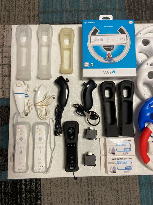 Accesorii Wii si Wii U. Citiți descrierea anunț
