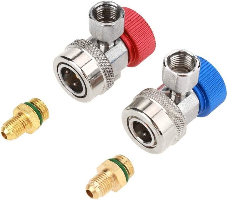Set cuple rapide auto freon R134a, R1234YF
