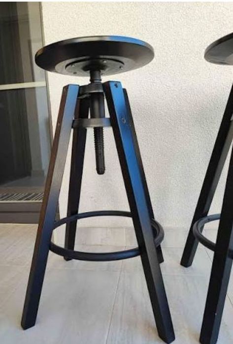 Стильные барные табуретки ИКЕА. Дерево