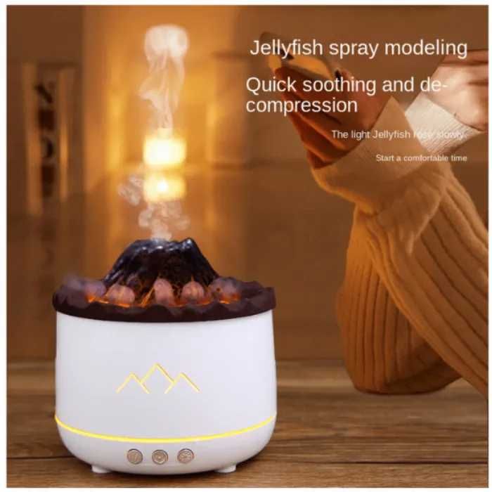 Ултразвуков арома дифузер с ефект Вулкан, 260мл