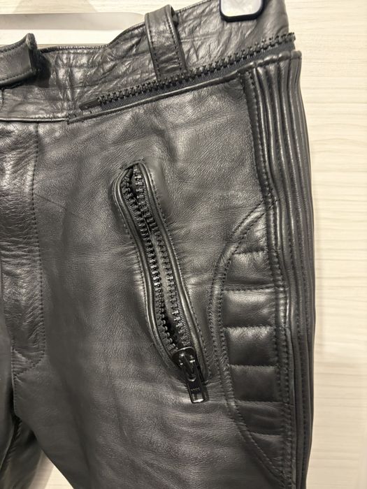Pantaloni moto, piele naturala, marimea 50