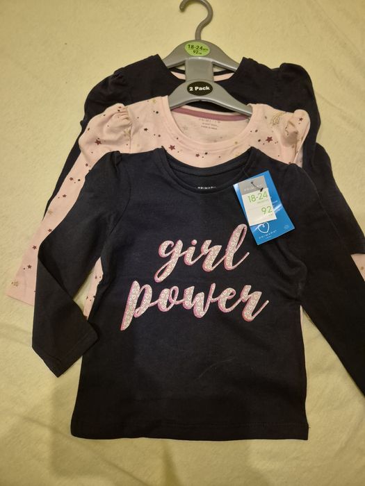 Гащички, чорапки и блузки за момиче 18-24м