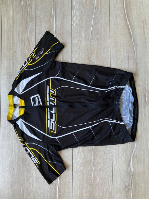 SCOTT Racing Concept мъжка вело джърси спортна тениска за колоездене размер М