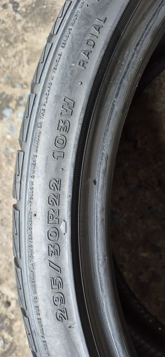 4 anvelope iarna Hankook 295/30/22.Pretul este pe bucata.