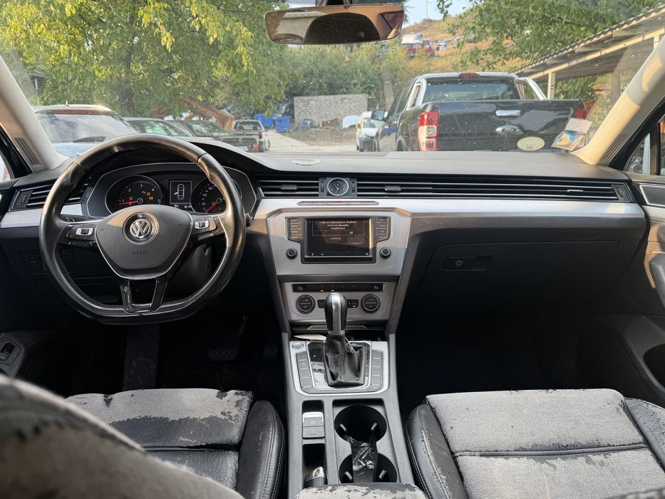 Fata completa bot vw passat b8 2017 1.6 tdi DCXa cutie dsg SMS LC9X nu plansa bord kit airbag
