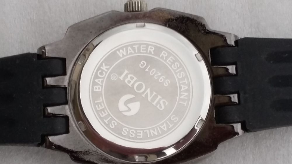 Ceas de mana Sinobi, quartz, sport, curea cauciuc, water resistant