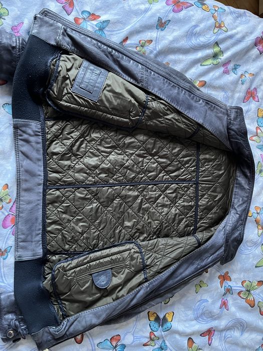 Geaca de piele Massimo Dutti