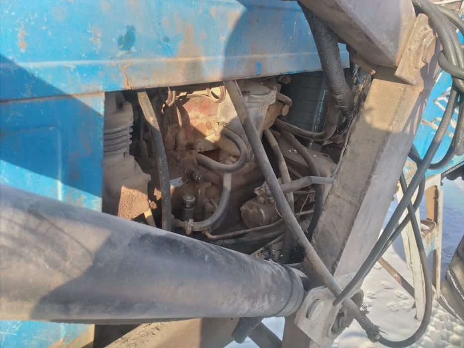 Мтз 80 с куном и вилы