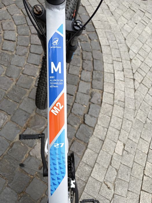 Bicicletă AFISPORT M2 - roți 27.5”, cadru aluminiu, frâne pe disc