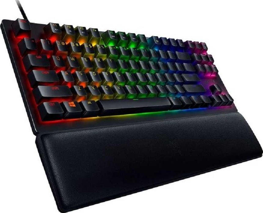 ^ Клавиатура RAZER HUNTSMAN V2 Tenkeyless - Linear optical switches