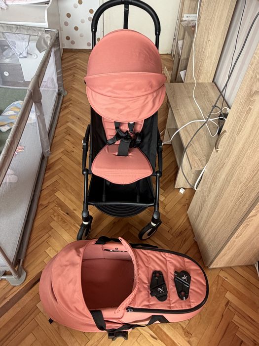 Stokke Yoyo 3 ползвана само 2 месеца като нова, кош (0-6), седалка 6+м