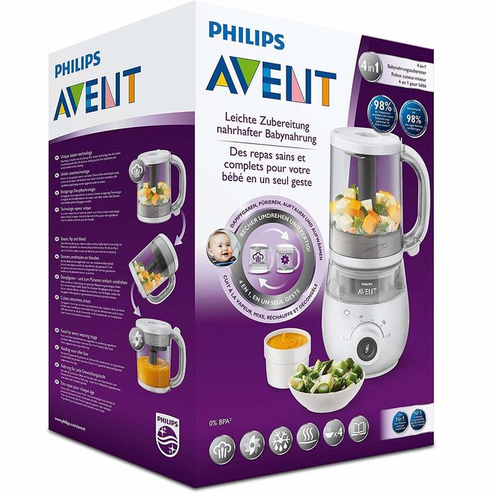 Philips Avent Пароварка-блендер 4-1  SCF883/01