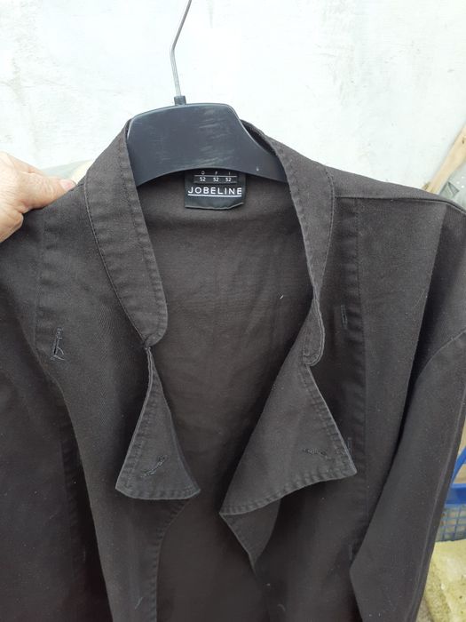 Tunica bucatar, chef/neagră, Jobeline, unisex/50/52