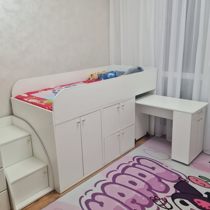 Продам детскую кровать шкаф за 80000 тенге