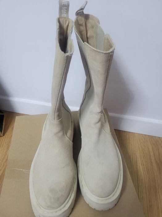 Ghete Steve Maden piele intoarsa,pecabili,marime 40.