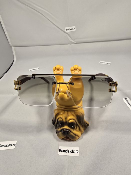 Ochelari de soare Cartier Leopard Green, made in Italy, pret per bucata