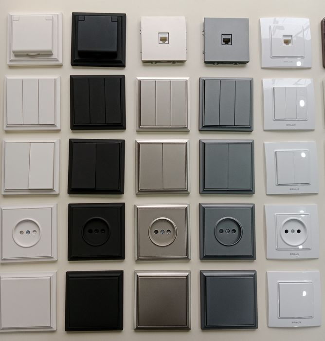 Выключатели и розетки для дома и офиса
