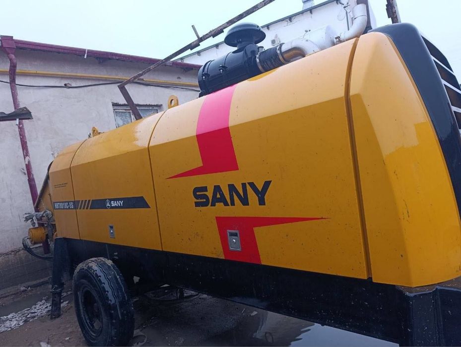 Sany бетон насос 85 м3+Паук