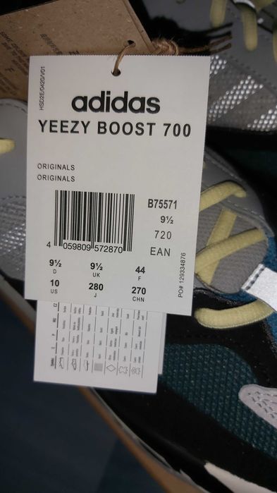 Adidas Yeezy Boost 700 Wave Runner