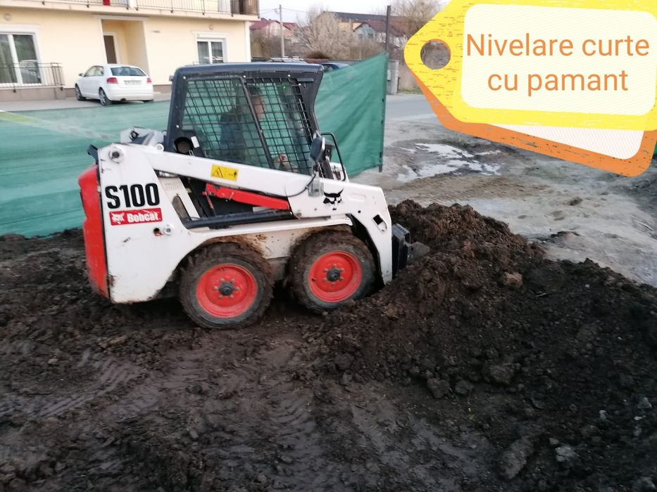 Inchiriere Miniexcavator bobcat Excavator