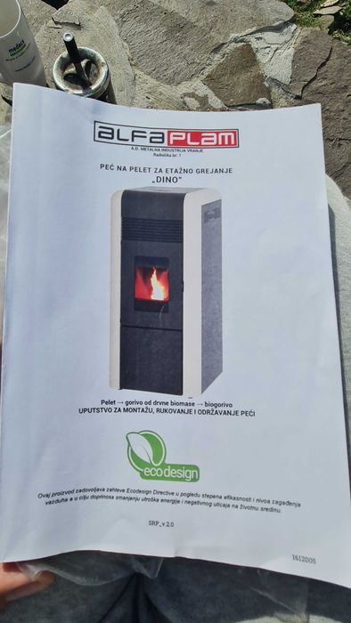 Пелетна камина ALFAPLAM, DINO