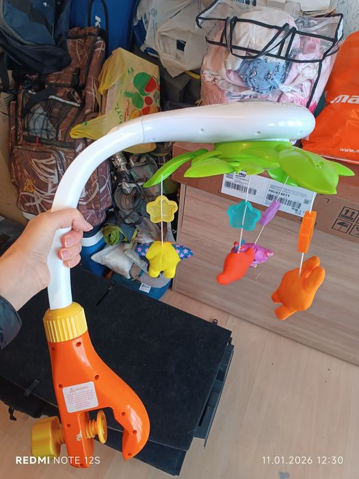 Бебешка въртележка за кошара