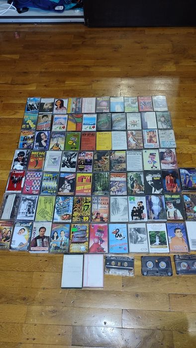 Casete audio muzică de petrecere/ușoară