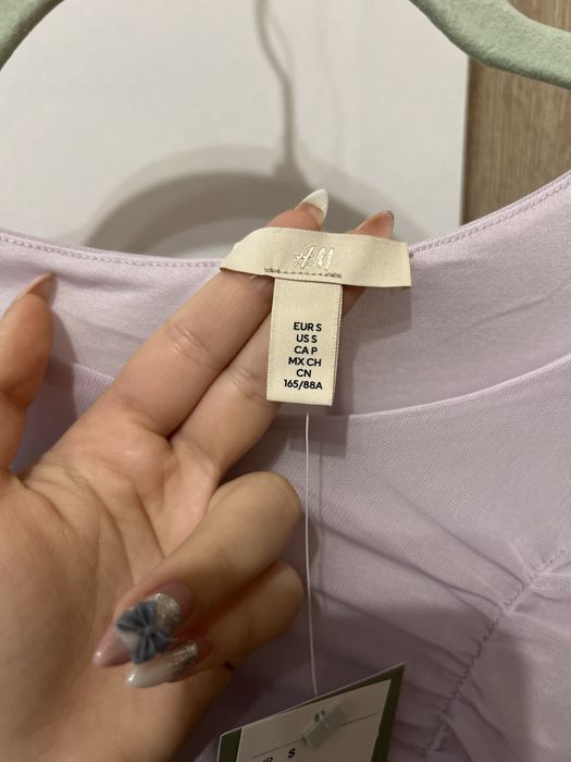 Лилава рокля H&M