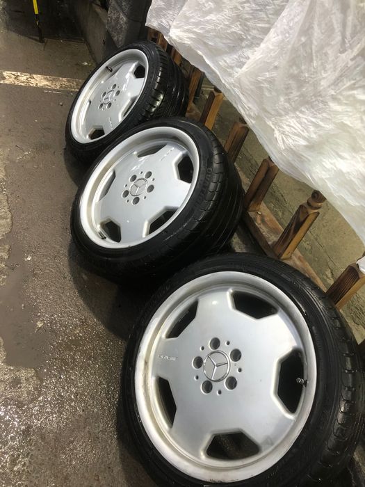 Моноблок Amg оригинал разноширокие диски r18